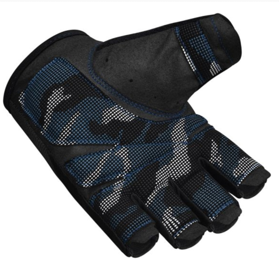 RDX T2 Open Finger Weightlifting Gym Fitness Gloves