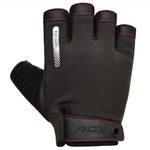 RDX T2 Open Finger Weightlifting Gym Fitness Gloves