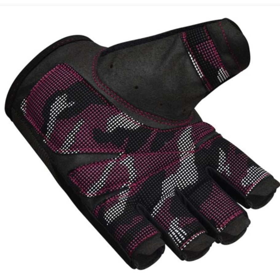 RDX T2 Open Finger Weightlifting Gym Fitness Gloves