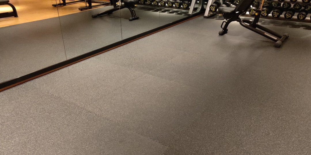 Pro Rubber Home Gym Mats Heavy Duty EDPM Tiles 50cm X 50cm  with 15mm 20mm 25mm Thickness