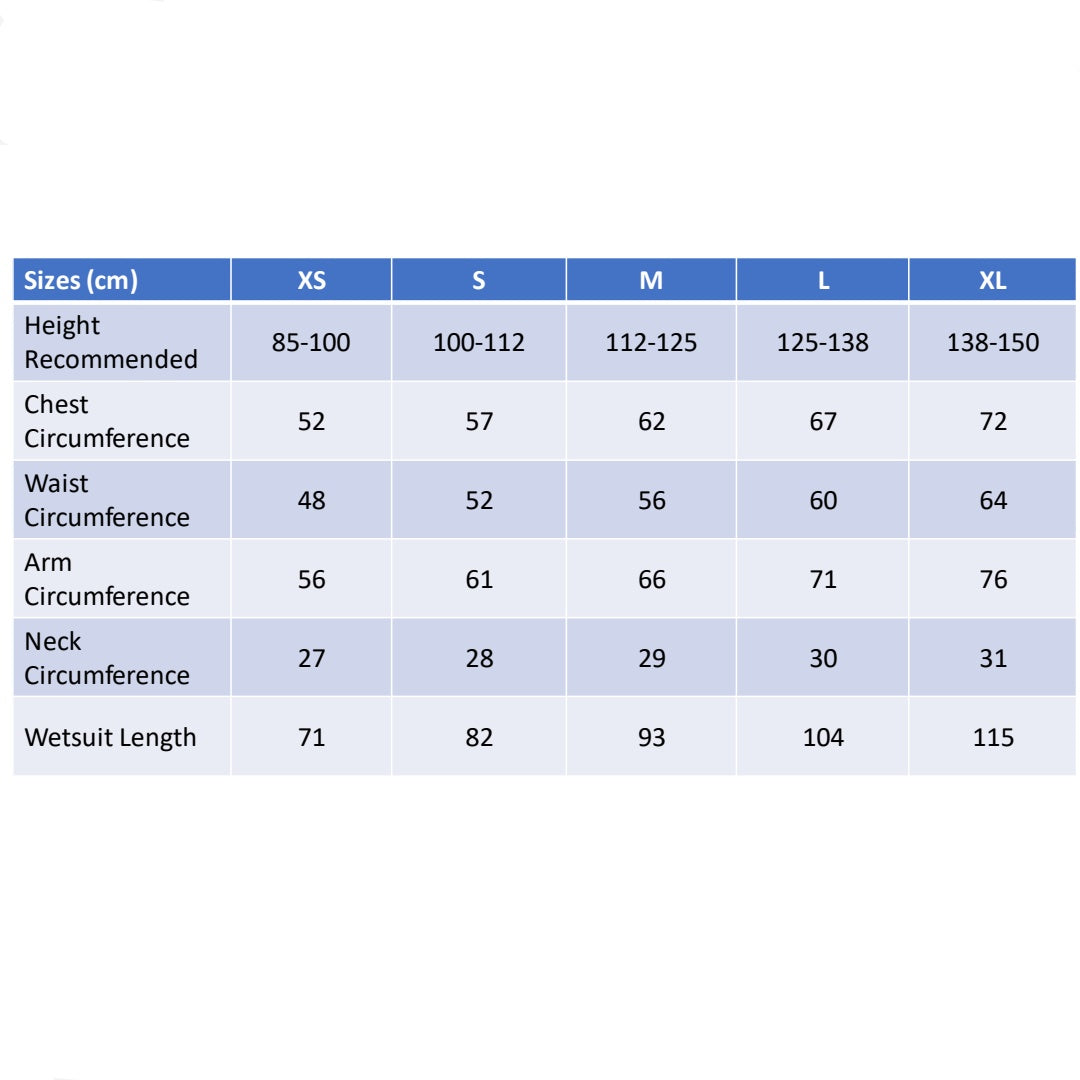 Kids 2mm Neoprene Half-Length Professional Scuba Diving Suit for Children Surf Swim Wetsuit