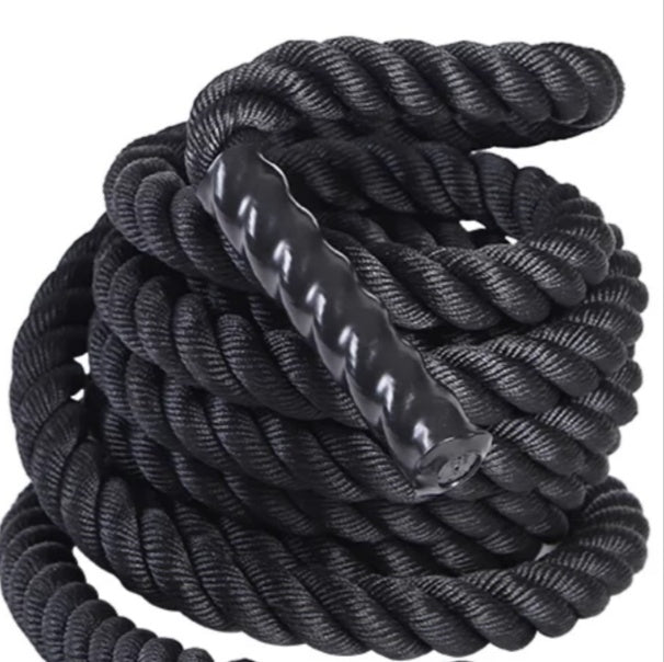 Battle Ropes Strength Training Cross Fit Workout  Exercise