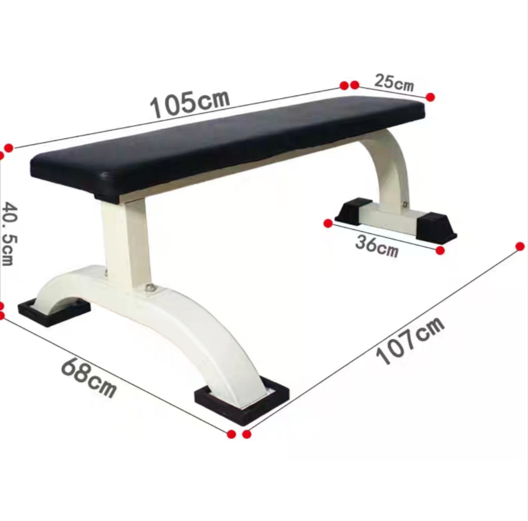 AMB Sports Fitness Exercise Flat Weight Bench