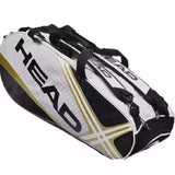 Head Tennis Bag Sport Bag Large Capacity 3-5 Tennis Racquets Bag Tennis Backpack