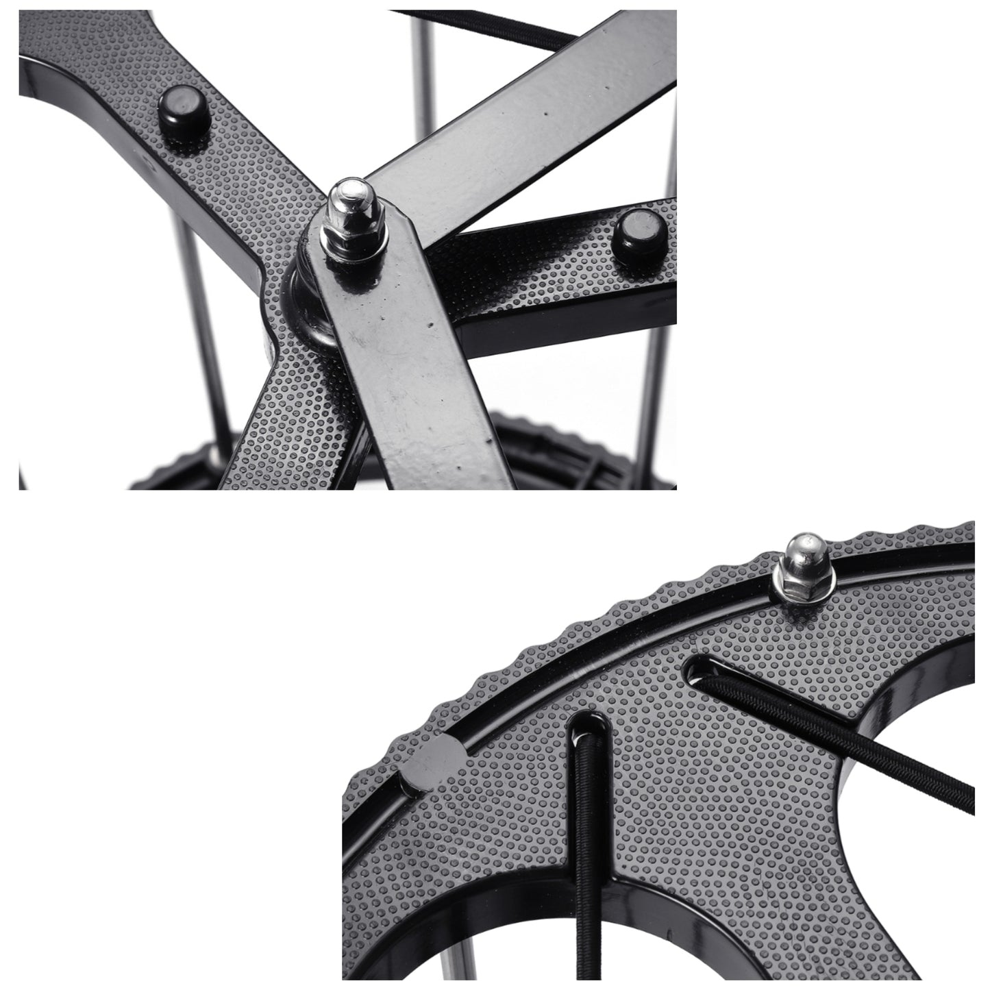 Tennis Ball Roller Mower Hopper 55 Ball Capacity Pickup with Adjustable Handle Automatic Pick-up