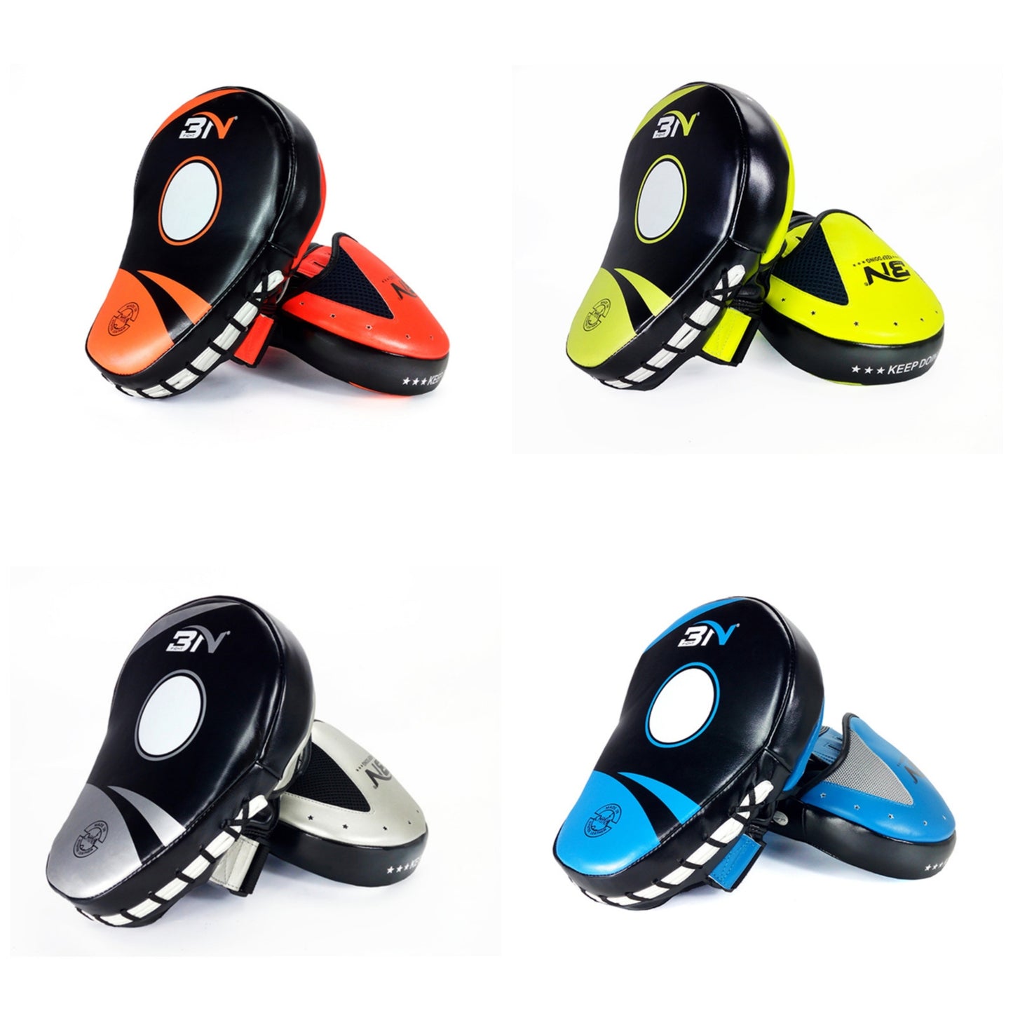 Pro Boxing Target Focus Mitts Punching MMA Thai Training Pads (One Pair)