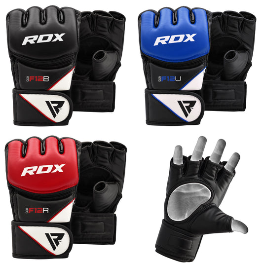 RDX F12 MMA Training Grappling Gloves